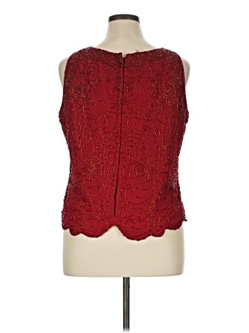 Leslie Fay Sleeveless Blouse (view 2)