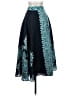 Talbots 100% Silk Paisley Teal Silk Skirt Size 0 (petite) - photo 1