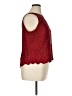 Leslie Fay 100% Polyester Red Sleeveless Blouse Size 1XL - photo 4