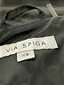 Via Spiga 100% Polyester Black Raincoat Size XS - photo 6