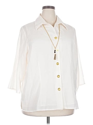 Apparenza 3/4 Sleeve Blouse (view 1)