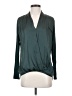Dolan 100% Rayon Teal Long Sleeve Blouse Size XS - photo 1