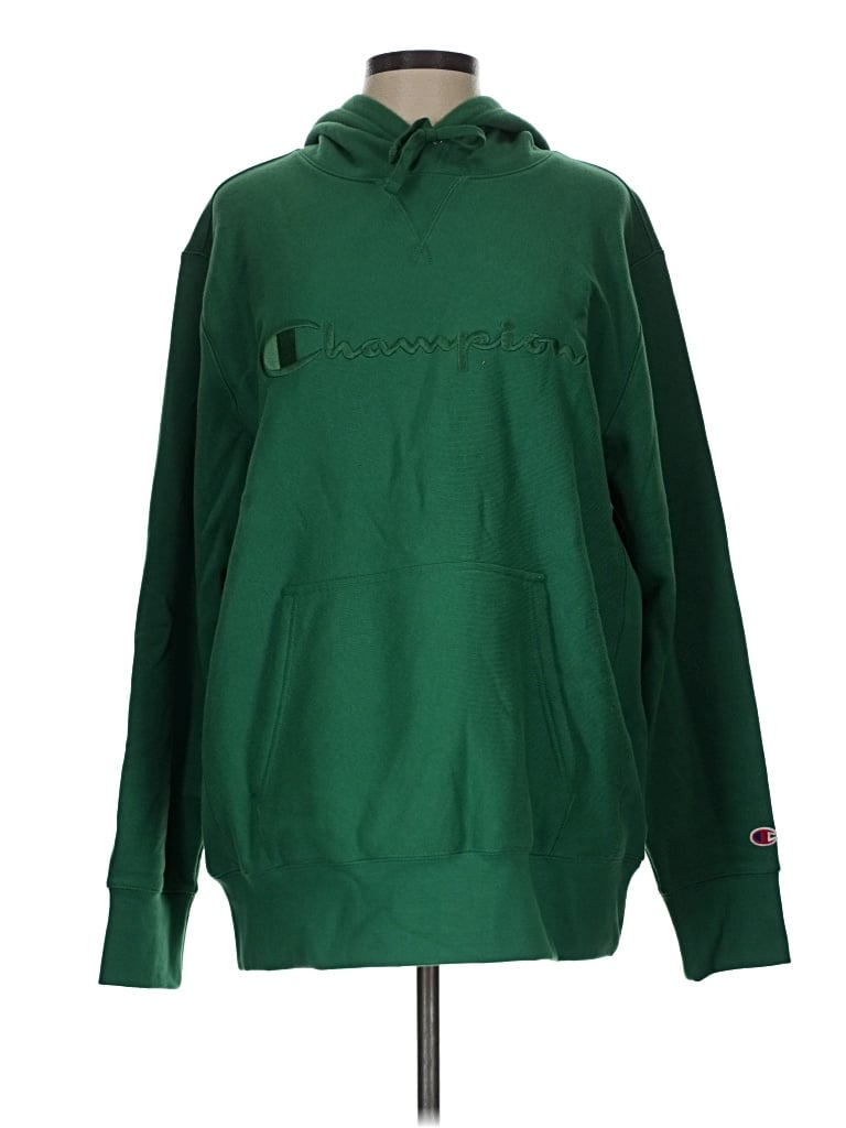 Pre-owned Champion Sweatshirt In Green