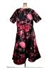 eShakti 100% Polyester Black Cocktail Dress Size 4X - photo 1