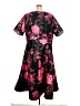 eShakti 100% Polyester Black Cocktail Dress Size 4X - photo 2