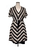 Sandra Darren Chevron-herringbone Gray Casual Dress Size XL (petite) - photo 1
