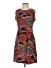 Tommy Hilfiger Paisley Red Casual Dress Size 4 - photo 1