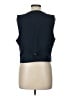 Good American 100% Polyester Blue Sleeveless Blouse Size L - photo 2