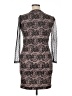 Yest Graphic Black Cocktail Dress Size 14 - photo 2