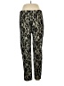 Ro & De Animal Print Gold Casual Pants Size L - photo 1