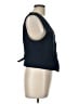 Good American 100% Polyester Blue Sleeveless Blouse Size L - photo 4