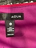 Aqua 100% Polyester Floral Purple Cocktail Dress Size L - photo 4