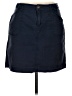 Per Se Solid Blue Denim Skirt Size 10 - photo 1