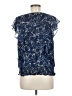 CeCe 100% Polyester Blue Sleeveless Blouse Size M - photo 2