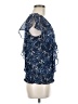 CeCe 100% Polyester Blue Sleeveless Blouse Size M - photo 4
