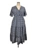 Keluummi 100% Polyester Blue Casual Dress Size 16 - photo 1