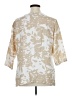 PREMISE Tan 3/4 Sleeve Blouse Size XL - photo 2