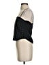 fleur du mal 100% Silk Polka Dots Solid Color Block Black Sleeveless Silk Top Size XS - photo 5
