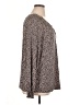 Boden Brown Long Sleeve Blouse Size 16 - photo 4