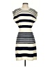 ANNIEWEAR 100% Polyester Stripes Ivory Casual Dress Size S - photo 1