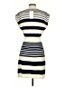 ANNIEWEAR 100% Polyester Stripes Ivory Casual Dress Size S - photo 2