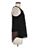 Maeve 100% Silk Black Sleeveless Silk Top Size 6 - photo 4
