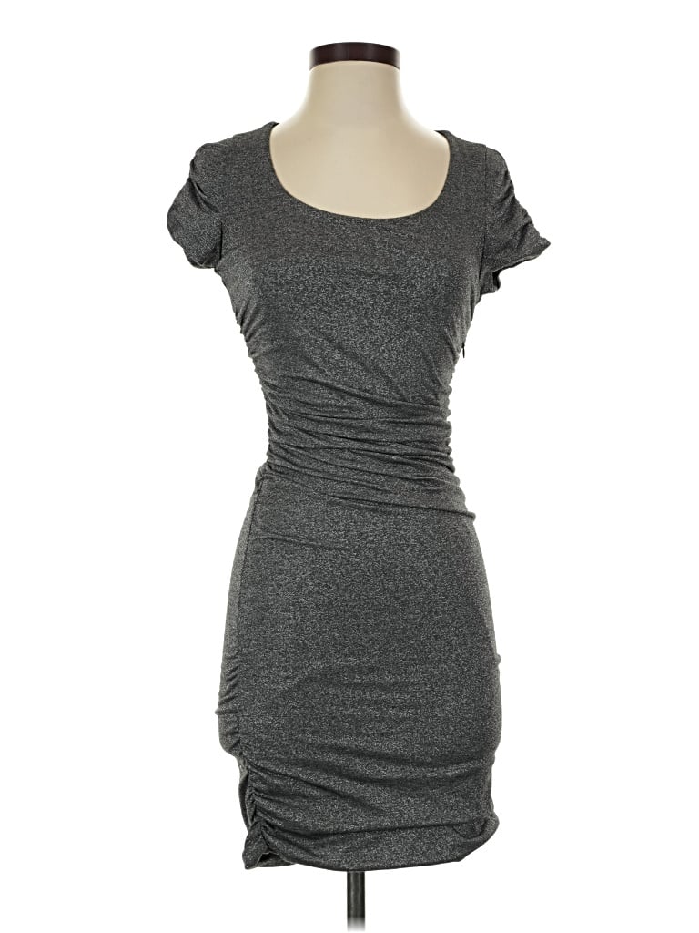 Pre-owned Forever 21 Cocktail Dress In Gray