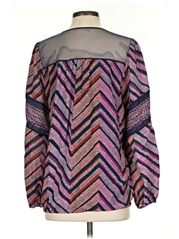Ramy Brook Long Sleeve Silk Top (view 2)