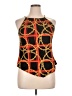 First Love Orange Sleeveless Blouse Size XL - photo 1