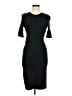 Armani Exchange Solid Black Cocktail Dress Size M - photo 1