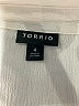 Torrid 100% Rayon Stars Ivory Long Sleeve Blouse Size 4X Plus (4) - photo 7