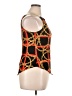 First Love Orange Sleeveless Blouse Size XL - photo 4