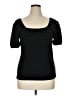 Beacon Black Short Sleeve Top Size XL - photo 1