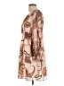 Unbranded 100% Polyester Paisley Tan Cocktail Dress Size L - photo 5