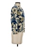 Unbranded Blue 3/4 Sleeve Blouse Size S - photo 4