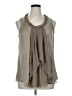 Adiva 100% Polyester Gray Sleeveless Blouse Size 1X - photo 1