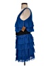 Ali Ro 100% Polyester Blue Cocktail Dress Size 4 - photo 5
