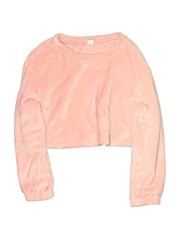 Aqua Long Sleeve Top (view 1)