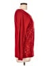 Chaps 100% Cotton Red Long Sleeve Top Size L - photo 4