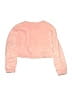 Aqua 100% Polyester Stars Pink Black Long Sleeve Top Size M (kids) - photo 2
