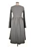 ASOS Solid Gray Casual Dress Size 14 - photo 2
