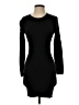 Garage Solid Black Casual Dress Size S - photo 1