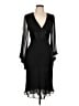 Express 100% Polyester Black Cocktail Dress Size 10 - photo 1