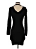 Garage Solid Black Casual Dress Size S - photo 2