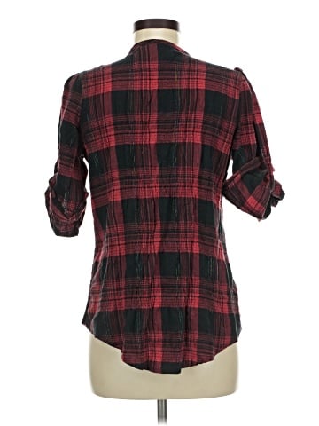 Chandelier 3/4 Sleeve Button-Down Shirt (view 2)