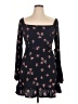Lush Floral Black Cocktail Dress Size XL - photo 1
