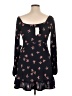 Lush Floral Black Cocktail Dress Size XL - photo 2