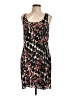 Bar III 100% Polyester Graphic Black Cocktail Dress Size L - photo 1