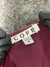 Cope 100% Polyester Burgundy Cocktail Dress Size L - photo 7