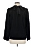 Ann Taylor 100% Polyester Black Long Sleeve Blouse Size M - photo 2